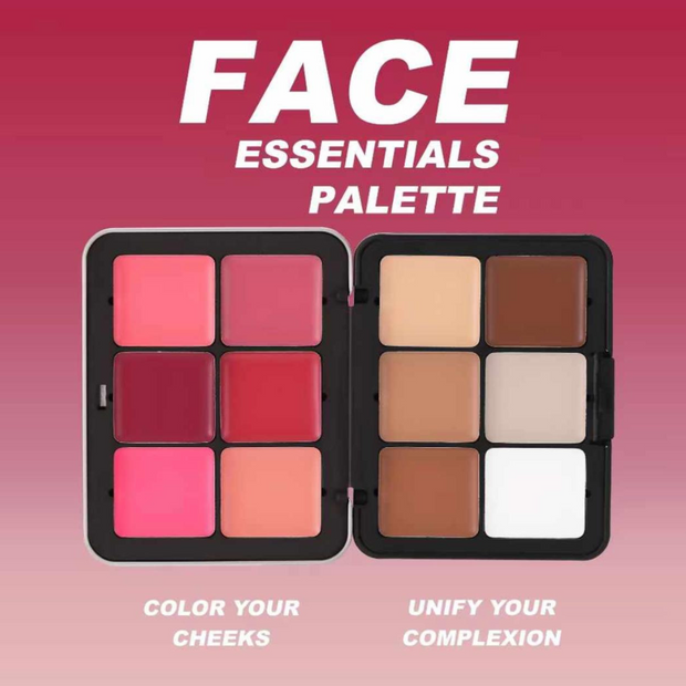 12 Color Blusher and Contour Kit