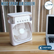 3 in 1 Portable Mist Spray Air Cooler & Conditioner