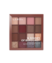 LAMEL 16 Shades Of Burgundy Eyeshadow Palette № 16-4